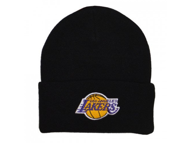 Mitchell & Ness NBA Los Angeles Lakers Team Tone Knit - Мужская Шапка