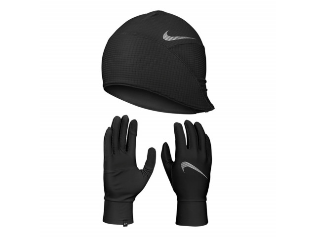 Nike Mens Essential Running Hat and Glove Set - Набор для Бега