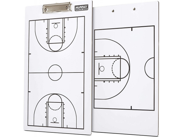 Murray Dry Erase Double-Sided Basketball Coaches Clipboard - Баскетбольная Тренерская Доска