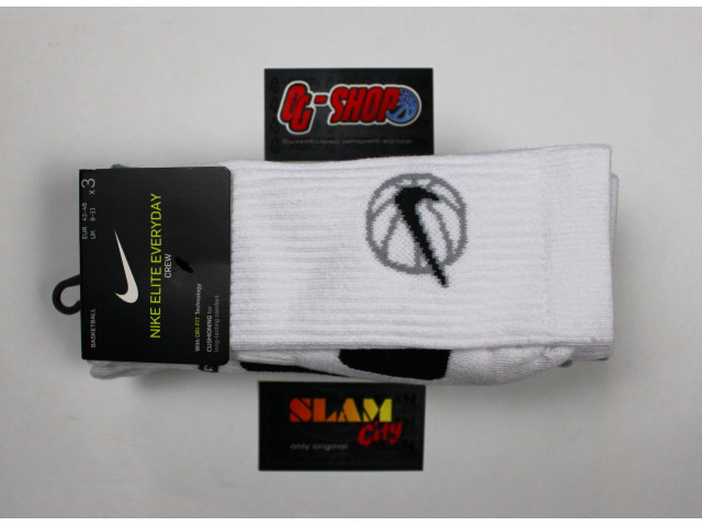 Nike Everyday Crew Basketball Socks (3 Pair) - Баскетбольные Носки