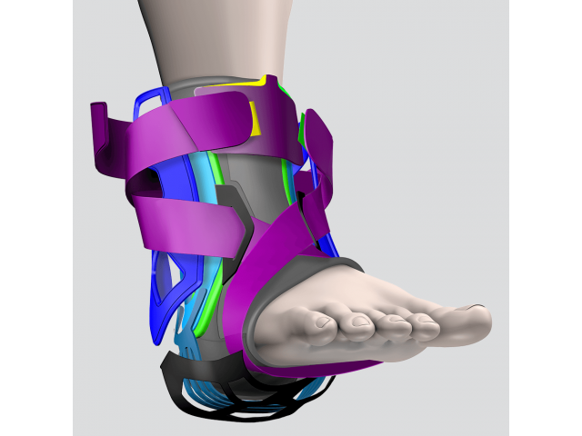 McDavid Elite Bio-Logix™ Ankle Brace - Спортивный голеностоп (Левый) 