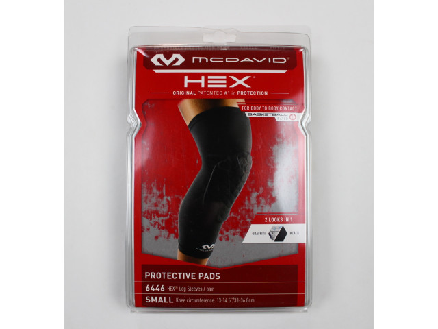 McDavid Hex Reversible Leg Sleeve - Компрессионный наколенник с защитой(2 штуки, двухсторонние) 