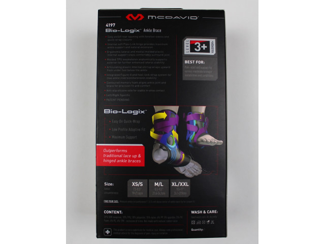 McDavid Elite Bio-Logix™ Ankle Brace - Спортивный голеностоп (Левый) 