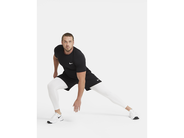 Nike Pro Men's Tight-Fit Short-Sleeve Top - Компрессионная Футболка