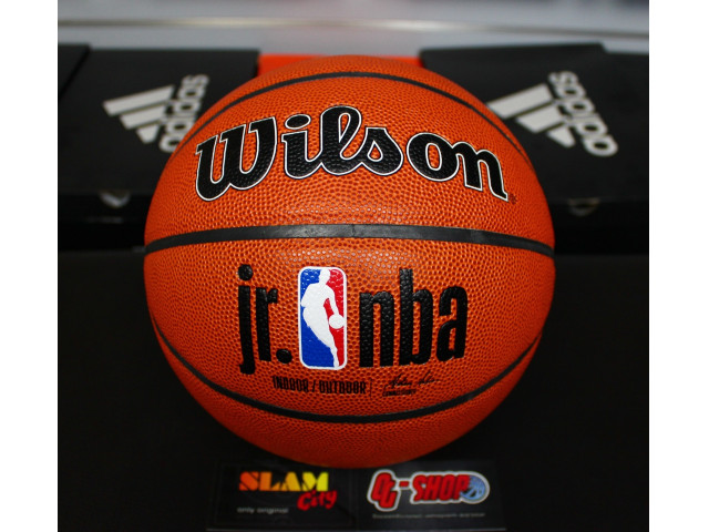 Wilson Jr. NBA Authentic Indoor/Outdoor Basketball - Универсальный Баскетбольный Мяч