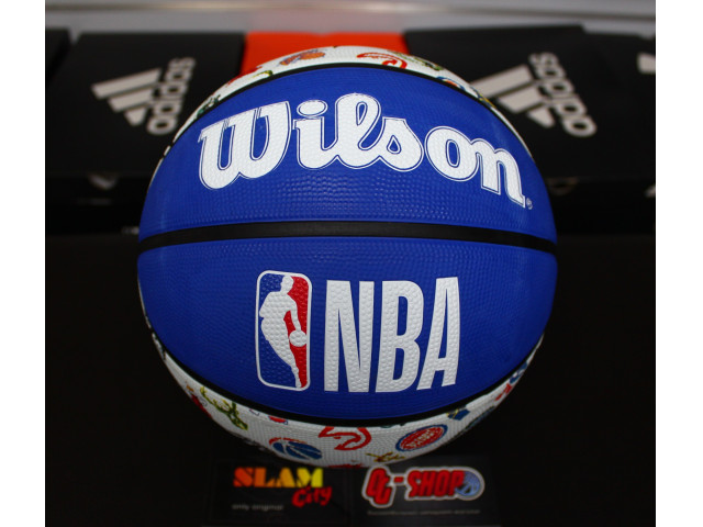 Wilson NBA All Team Basketball Outdoor - Уличный Баскетбольный Мяч