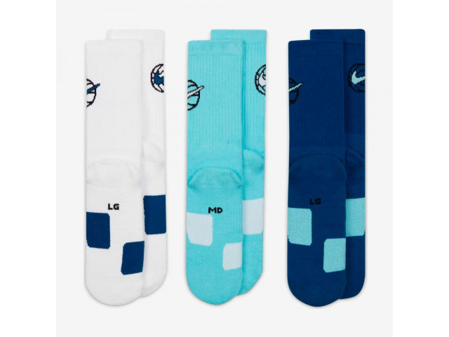Nike Everyday Crew Basketball Socks (3 Pair) - Баскетбольные Носки