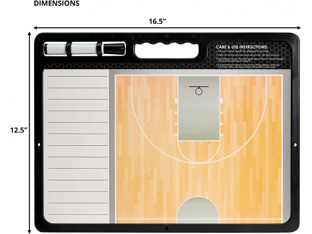 Murray Sporting Goods Premium Coaches Clipboard - Баскетбольная Тренерская Доска