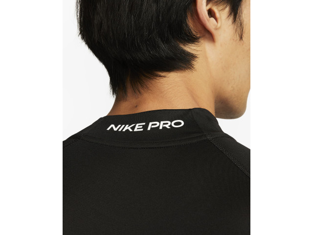 Nike Pro Men's Dri-FIT Fitness Mock-Neck Long-Sleeve Top - Компресійна Кофта