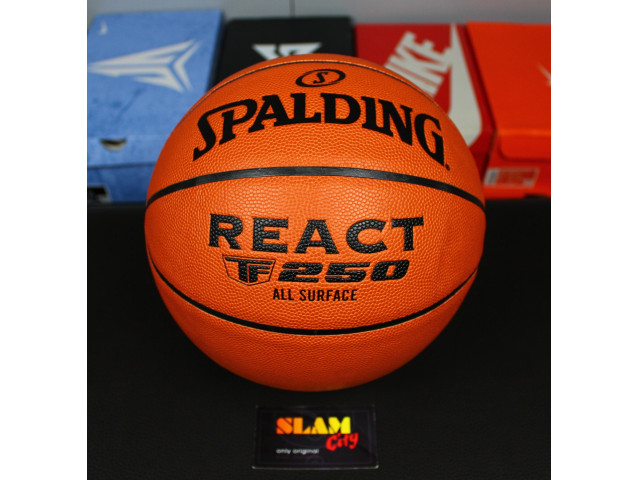 Spalding React FIBA TF-250 - Універсальний Баскетбольний М'яч
