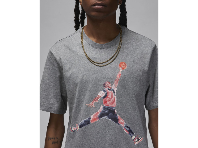 Air Jordan Jumpman Watercolor Short Sleeve Shirt - Чоловіча Футболка