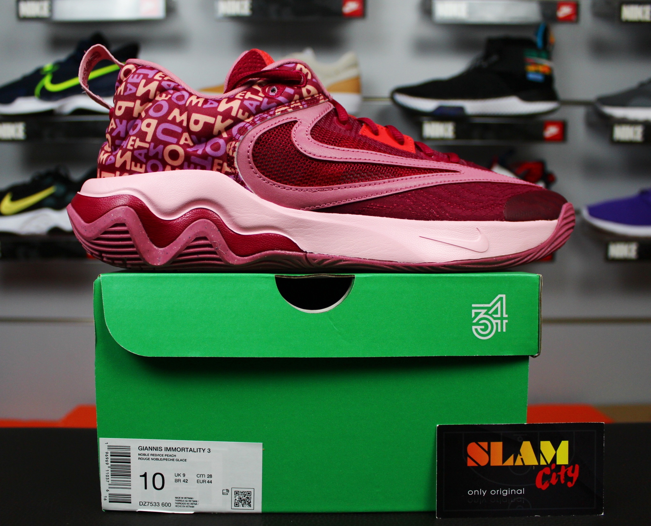 Купити Nike Giannis Immortality 3 - Баскетбольні Кросівки [DZ7533-600]